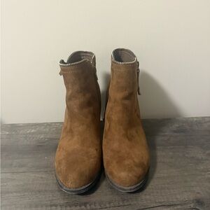 JustFab Brown Ankle Boots